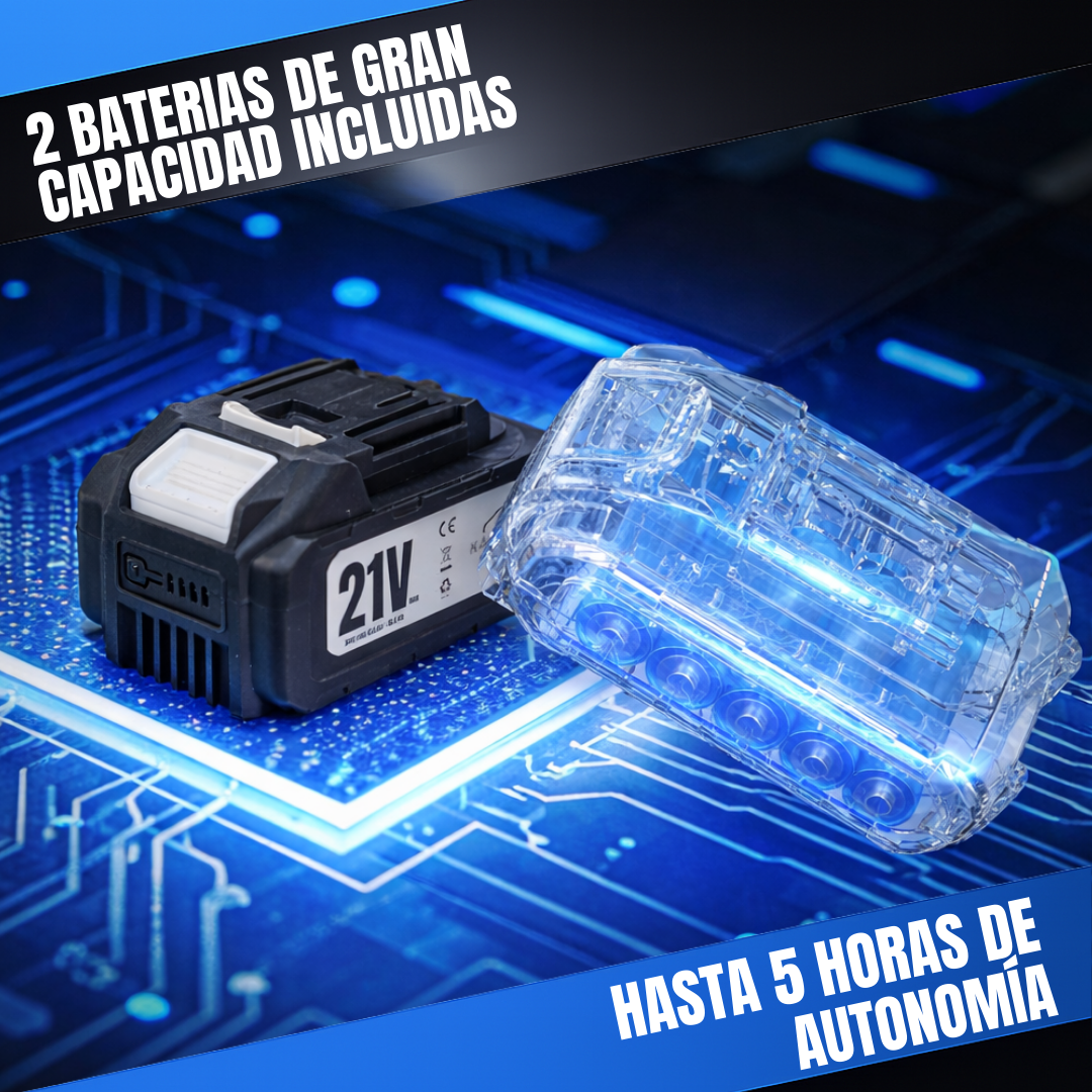 Dos baterías incluidas