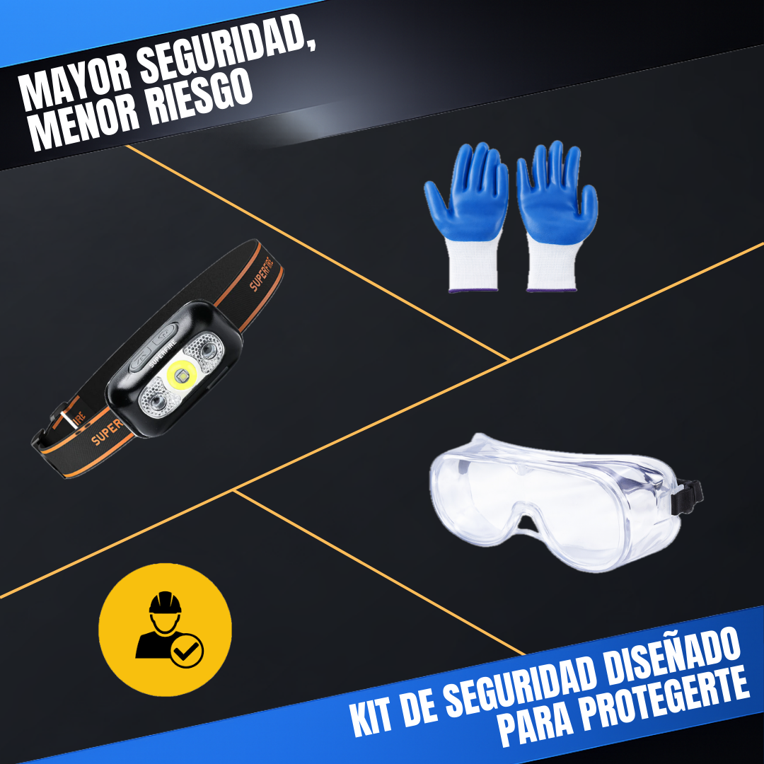 Kit de seguridad incluido
